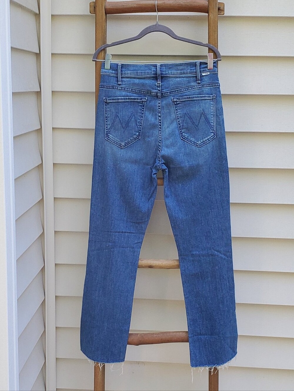 MOTHER The Hustler Ankle Fray Size 30 - Picture 3 of 7